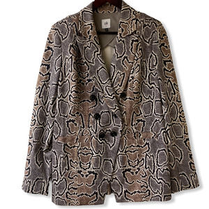 Cabi 2019 Fall Collection Python Blazer sz 8 #3733
